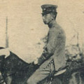 Postcard: Crown Prince Hirohito tours devastated Tokyo on 15 September, 1923