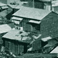 Postcard: A neighborhood in Kanda during reconstruction
