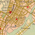 Map: Tokyo before the Earthquake